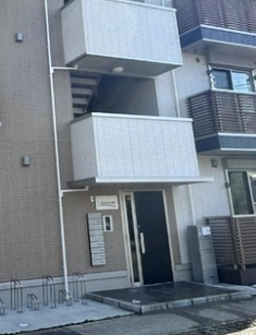 ハイクレア篠崎のエントランス