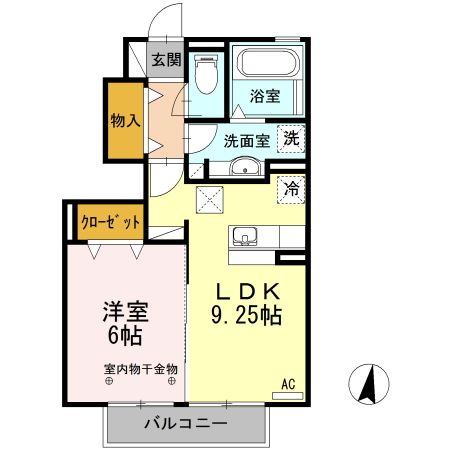 ぺブルコートの間取り
