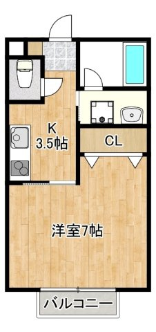 デュオーラ江戸川台の間取り