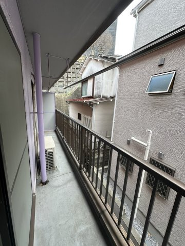 池田マンションのバルコニー