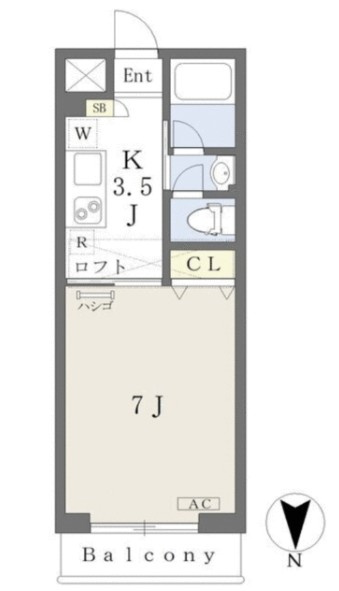 ＳＳ・Ｃｏｎｆｏｒｔの間取り