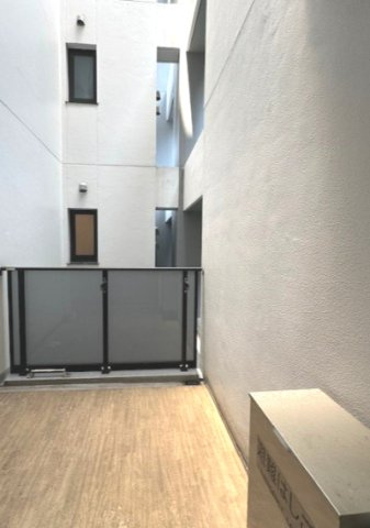 プラウドフラット月島アベニューのバルコニー|陽当たり良好なバルコニーです