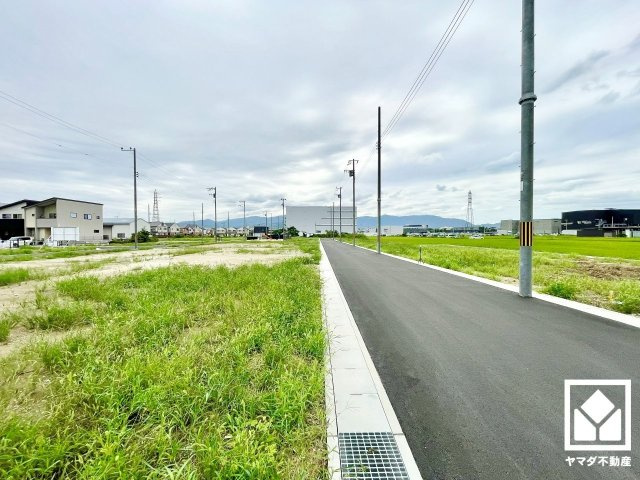 伏見区久我森の宮町の前面道路含む現地写真|9月10日　現況写真撮影