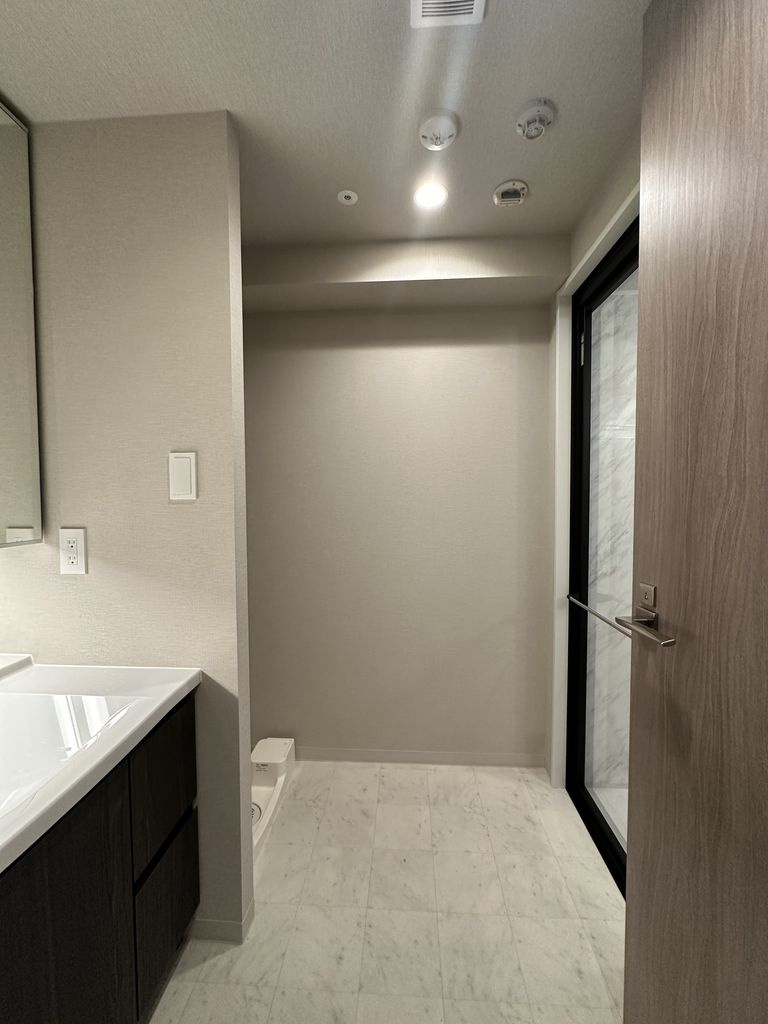 コンシェリア東京 ＜ＨＩＧＡＳＨＩＪＵＪＯ ＲＥＳＩＤＥＮＣＥ＞の洗面所|忙しい朝には欠かせない洗面所です