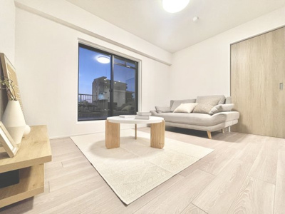【居間・リビング】 | アンビエント千里山 | リフォーム済につき、即お引渡し可能！内覧をご希望の際はお気軽にお電話ください。