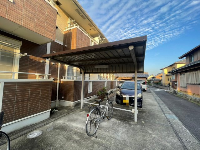 大樹の駐車場