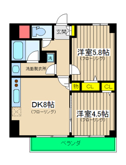 【間取り】 | エルミタージュ横浜ベイ | エルミタージュ横浜ベイ 間取り