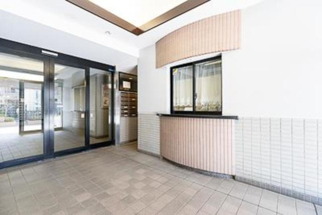 アポロハイツのエントランス