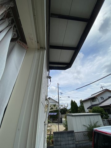 めいぷるハウスのバルコニー