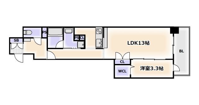 【間取り】 | SUNREGIS NAMBA