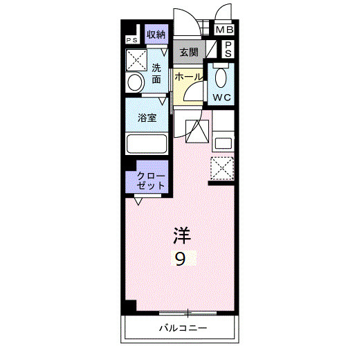 シャローゼ２の間取り