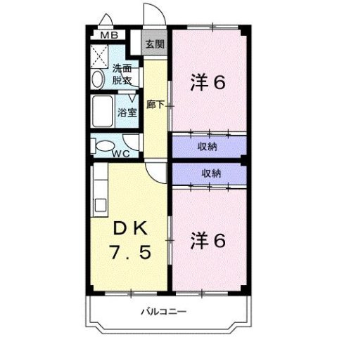 ビストロドタカギの間取り