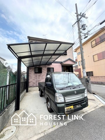 天美西３　戸建の駐車場