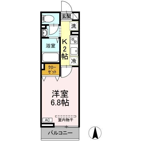 フォレストヤマザキの間取り