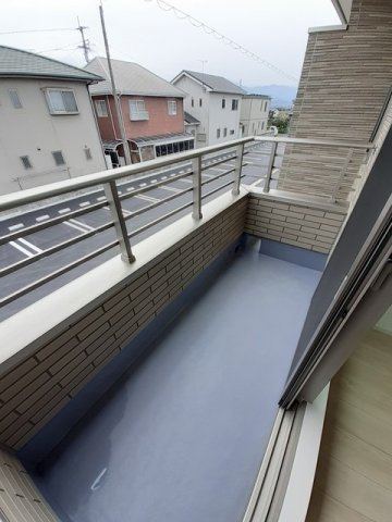 クルールＢのバルコニー