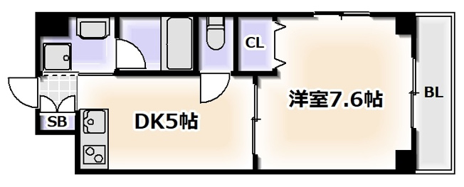 【間取り】 | Jクレストドーム前