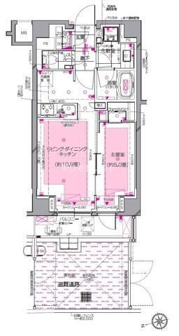ピアース日吉の間取り