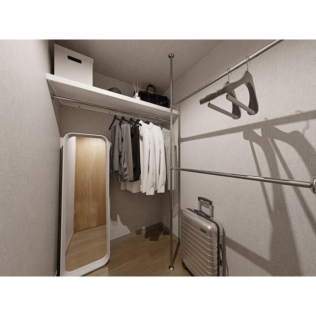 デュオフラッツ一之江Westの収納|※家具・調度品等はCG加工です。実際の賃貸住居には含まれません。