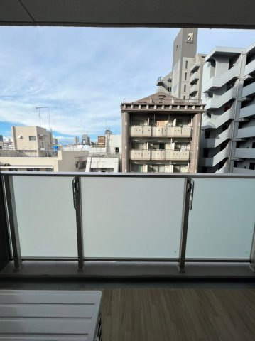 エスリード大須プレシア　名古屋市賃貸　仲介手数料無料のバルコニー