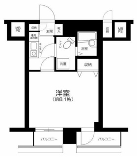 【間取り】 | シティハイツ新小岩 | 間取りです。