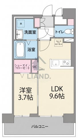 SAKURA天神　舞鶴小学校区の間取り|SAKURA天神