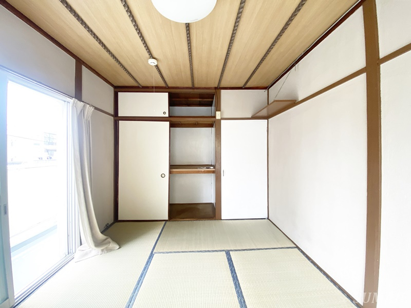 共栄ビルの和室|別角度からみた6帖の和室です☆