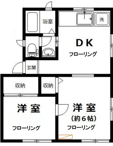 アンバーハウスの間取り|間取りです。