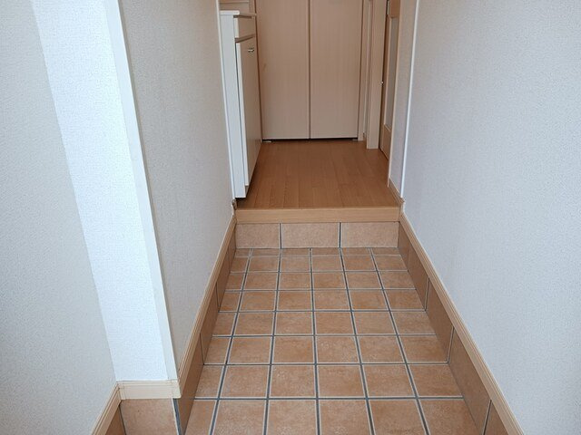 エヴァーグリーンＡの玄関