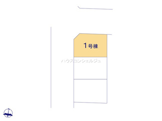 【区画図】 | 名古屋市昭和区吹上町１丁目3-3【仲介手数料無料】新築一戸建て　1号棟