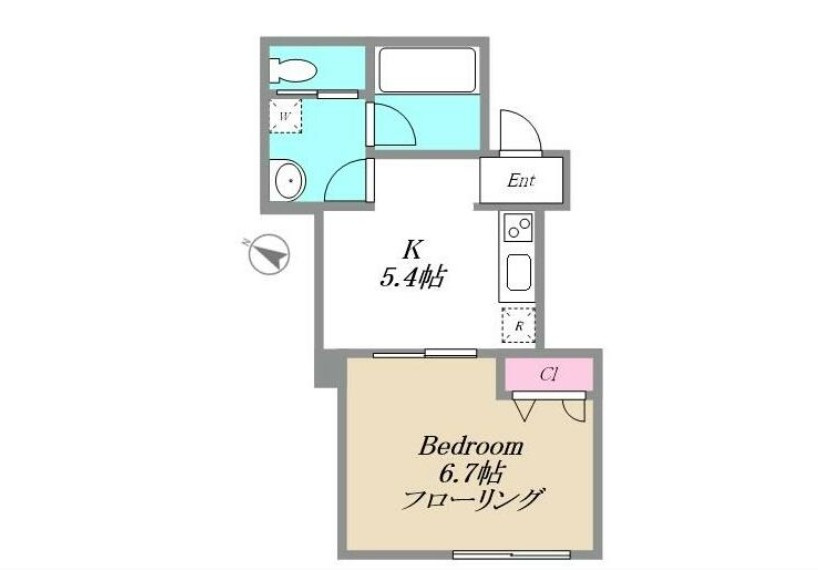 ESPACIO　Wakoの間取り