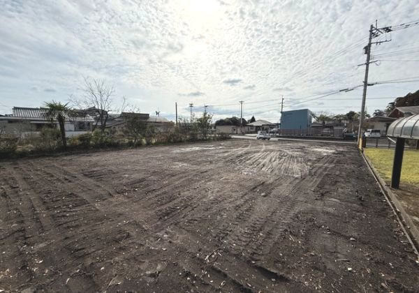 都城市志比田町の売地の外観
