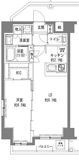 【間取り】 | ＴＬＲレジデンス大鳥居