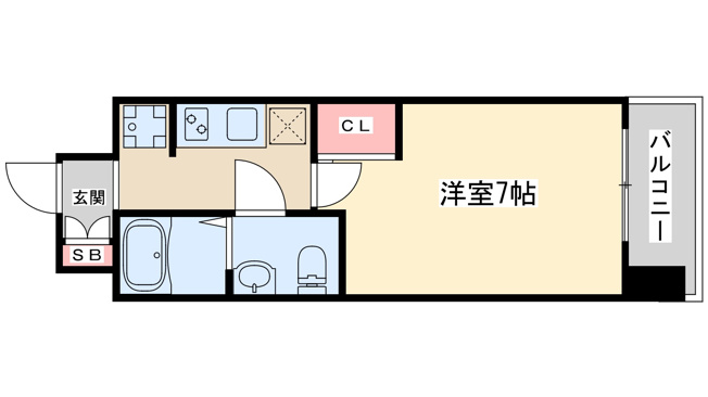 【間取り】 | セレニテ東三国ミラク