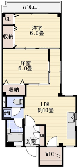 【間取り】 | 綾瀬フラワーマンション
