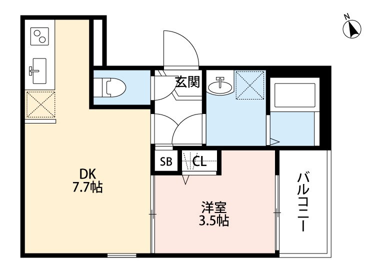 オリエンタルコート東大宮の間取り