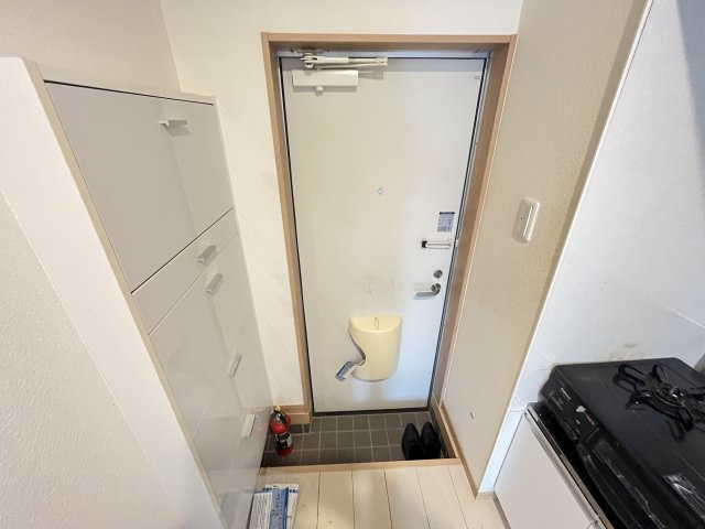ベイシティ松戸小山Ⅰの玄関