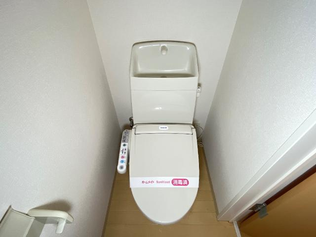 コンフォートビブレのトイレ|シャワー付トイレ