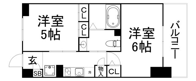 【間取り】 | エステムプラザ大阪城パークフロント