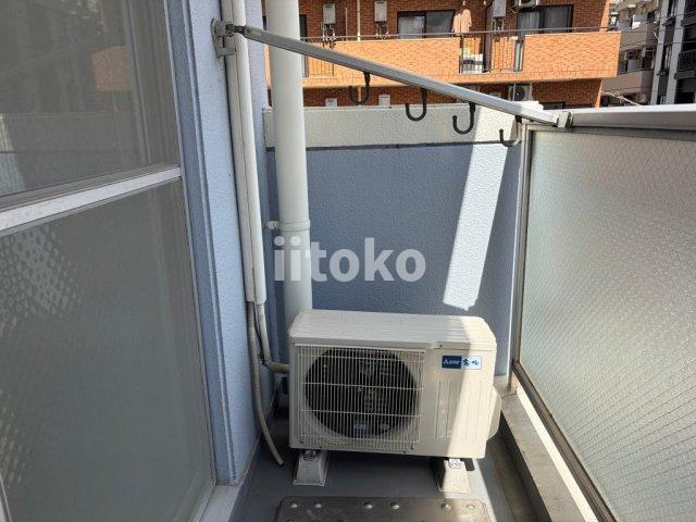 ウインベルデュエット入谷のバルコニー