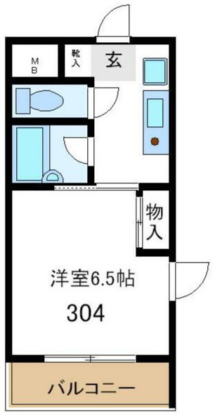 OGATAMANSIONの間取り