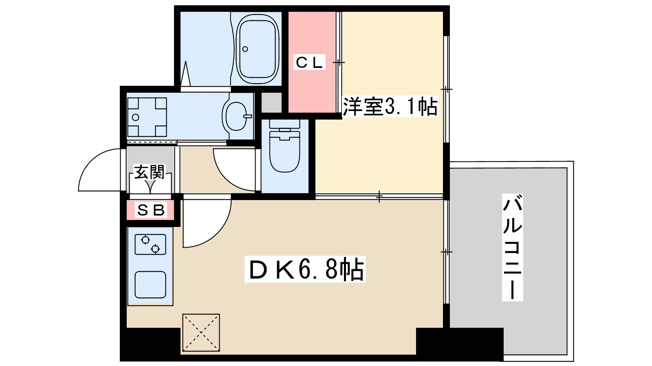 【間取り】 | セレニテ東三国ミラク