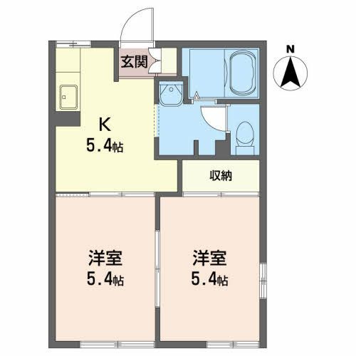 ディアスＴ＆Ｙ Ｂの間取り