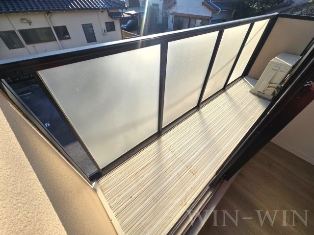 パナハイツ上原のバルコニー|イメージ（同建物内別部屋の写真です）