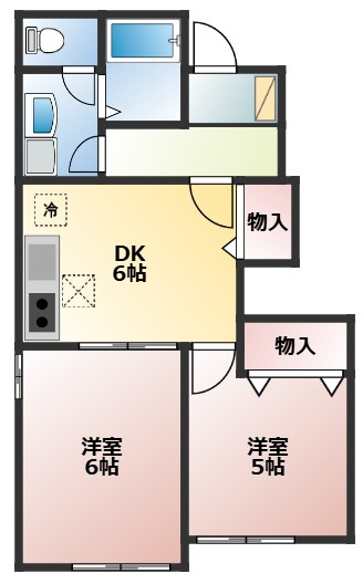 ハイグランツAの間取り