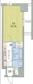 ハーバーハウス大阪の間取り