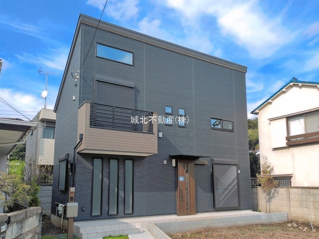 練馬区石神井台1丁目 全3棟 A号棟の外観|堂々完成につきご内覧いただけます♪