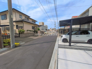 【前面道路含む現地写真】 | 名古屋市瑞穂区田光町３丁目54-2【仲介手数料無料】新築一戸建て　2号棟