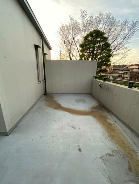 第３ゼルコバマンションのバルコニー