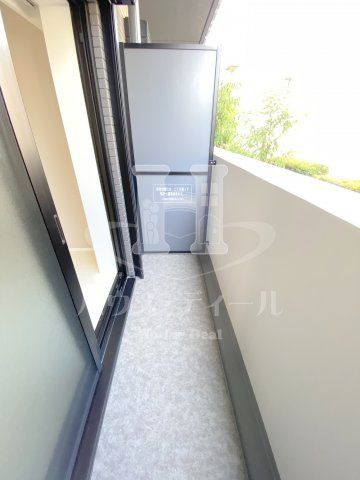 【バルコニー】 | MAXIV板橋志村 | 外からの目が気にならないバルコニーで洗濯物が干せます