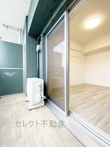 プレサンス桜通ザ・タイムズのバルコニー